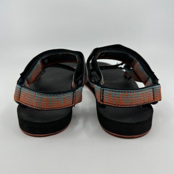Teva Original Mirage Sandal Universal Atmosphere Carrot Brown/Black Men 6 Hiking - Picture 4 of 7